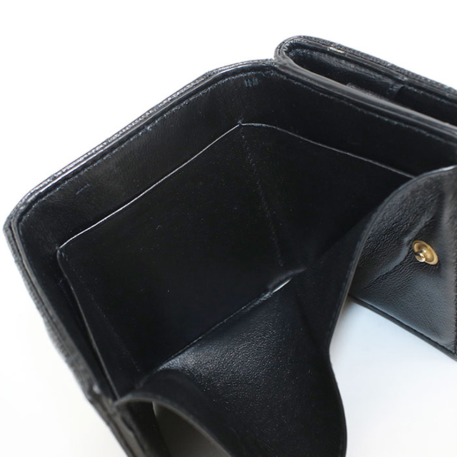 SAINT LAURENT 中古 サンローラン 三つ折り財布 三折財布 レディース
