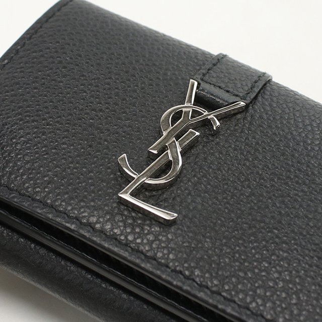 SAINT LAURENT 中古 サンローラン 三つ折り財布 三折財布 レディース