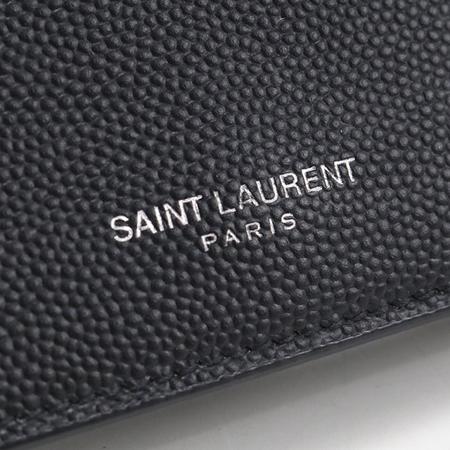 サンローラン ビジネスカードケース 469338 名刺入れ SAINT LAURENT 中古 サンローラン 名刺入れ メンズ ブランド ビジネス