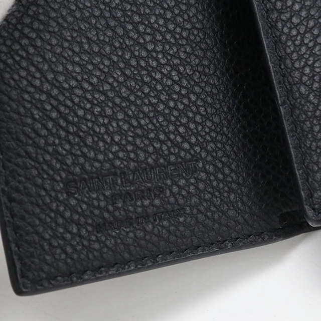 SAINT LAURENT 中古 サンローラン 三つ折り財布 レディース ブランド