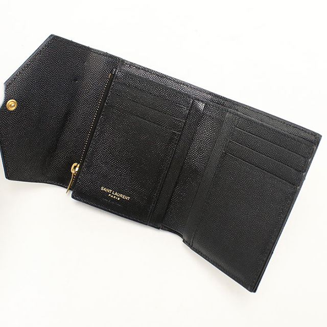 Saint Laurent 二つ折り財布 SAINT LAURENT 中古 サンローラン 二つ折り財布 二折財布 レディース