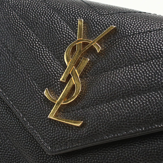 Saint Laurent 二つ折り財布 SAINT LAURENT 中古 サンローラン 二つ折り財布 二折財布 レディース