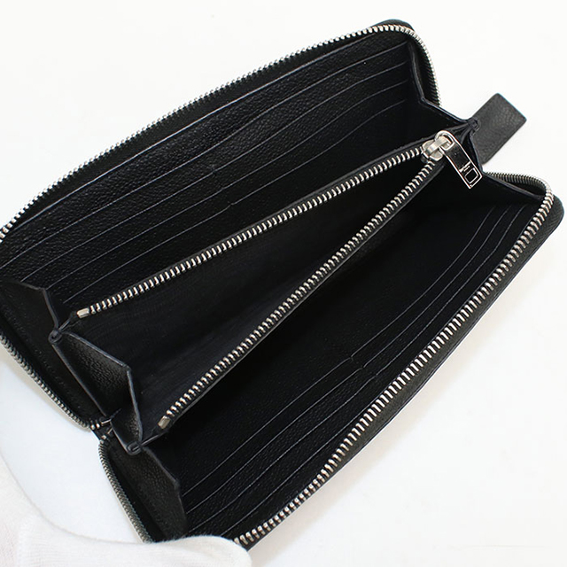 SAINT LAURENT 中古 サンローラン 長財布ラウンドファスナー メンズ