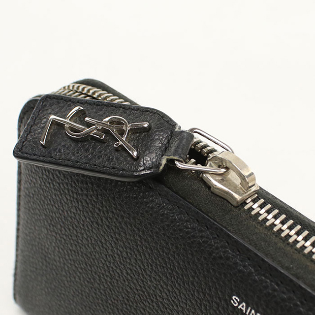 Saint Laurent 長財布 ラウンドファスナー SAINT LAURENT 中古 サンローラン 長財布ラウンドファスナー メンズ