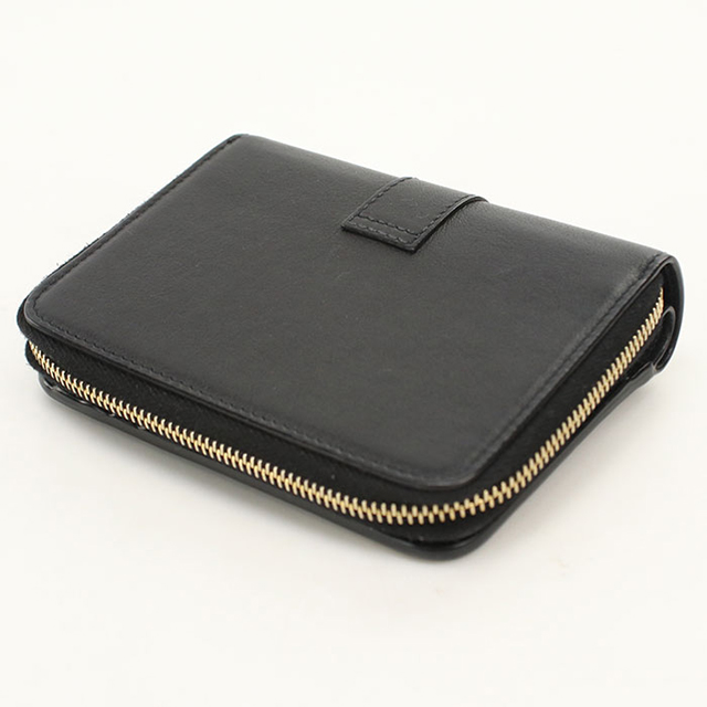 SAINT LAURENT 中古 サンローラン 二つ折り財布 二折財布 コンパクト