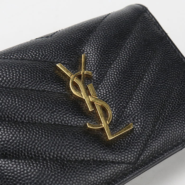 SAINT LAURENT 中古 サンローラン 名刺入れ レディース ブランド