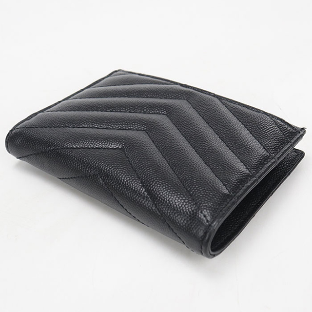 SAINT LAURENT 中古 サンローラン 二つ折り財布 二折財布 コンパクト