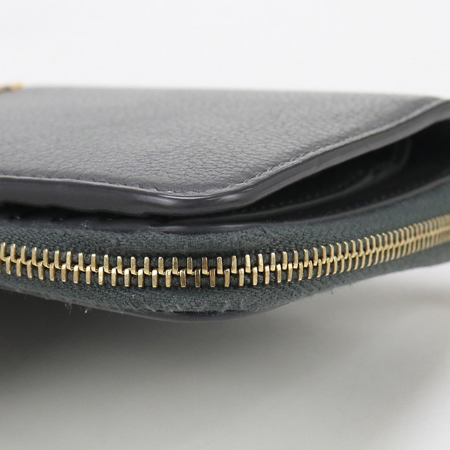 【SAINT LAURENT】モノグラム ラウンドジップ二つ折り財布・中古 SAINT LAURENT 中古 サンローラン 二折財布 レディース ブランド