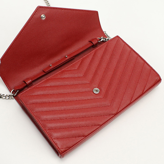 SAINT LAURENT 中古 サンローラン チェーンウォレット レディース