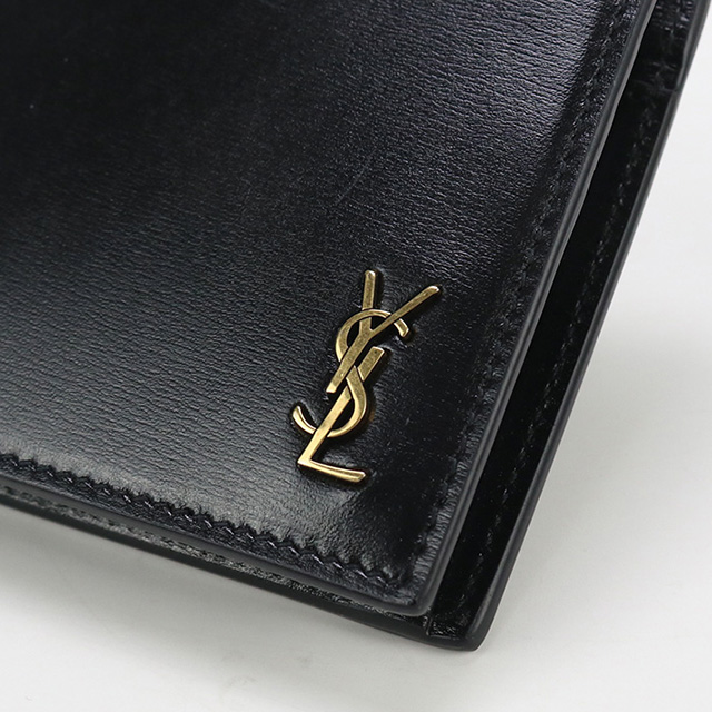SAINT LAURENT 中古 サンローラン 二折財布 メンズ ブランド