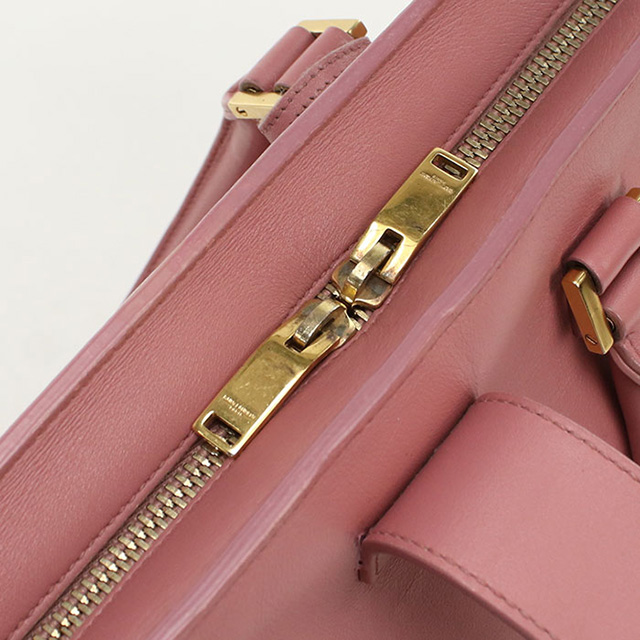 サンローラン ベイビーカバス SAINT LAURENT ハンドバッグ ピンク SAINT LAURENT 中古 サンローラン ハンドバッグ レディース ブランド