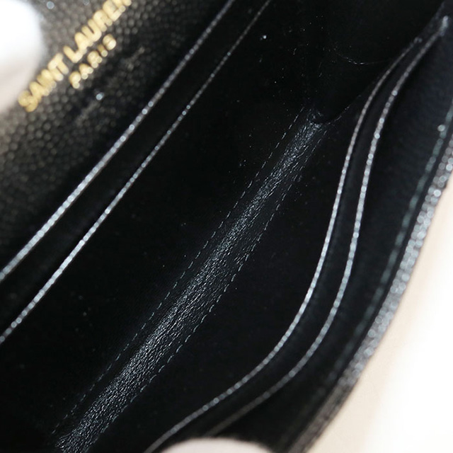 SAINT LAURENT 中古 サンローラン 二折財布 レディース ブランド  