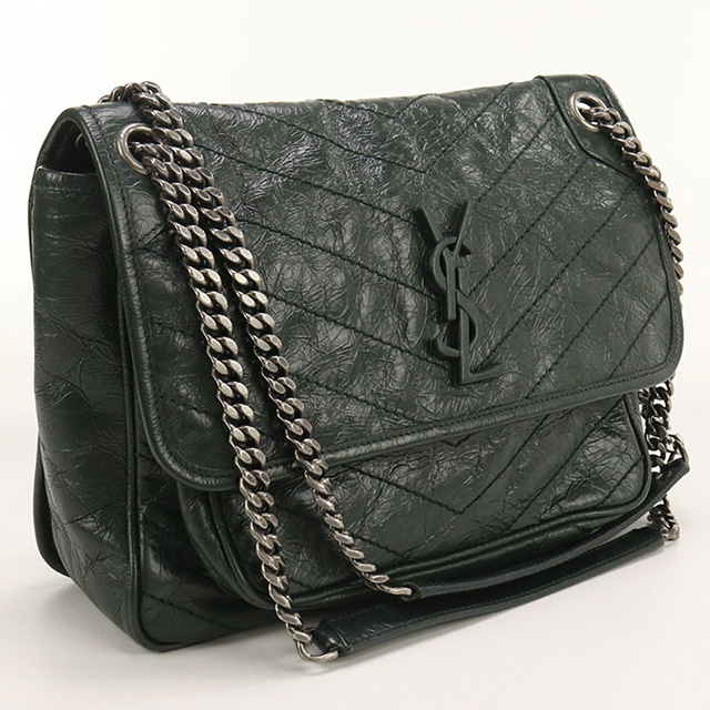 SAINT LAURENT 中古 サンローラン 斜め掛け ショルダーバッグ