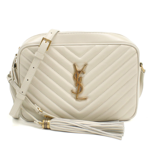 SAINT LAURENT サンローラン ショルダーバッグ ホワイト レザー レディース ヴィンテージ メンズ ファッション USED 【中古】 楽天市場】【中古】 サンローラン SAINT LAURENT ニキ チェーントート