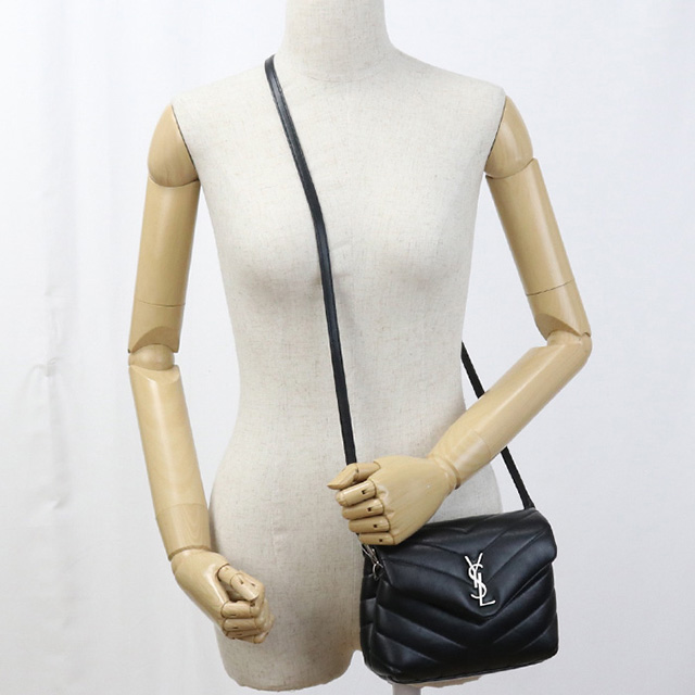 SAINT LAURENT 中古 サンローラン 斜め掛け ショルダーバッグ