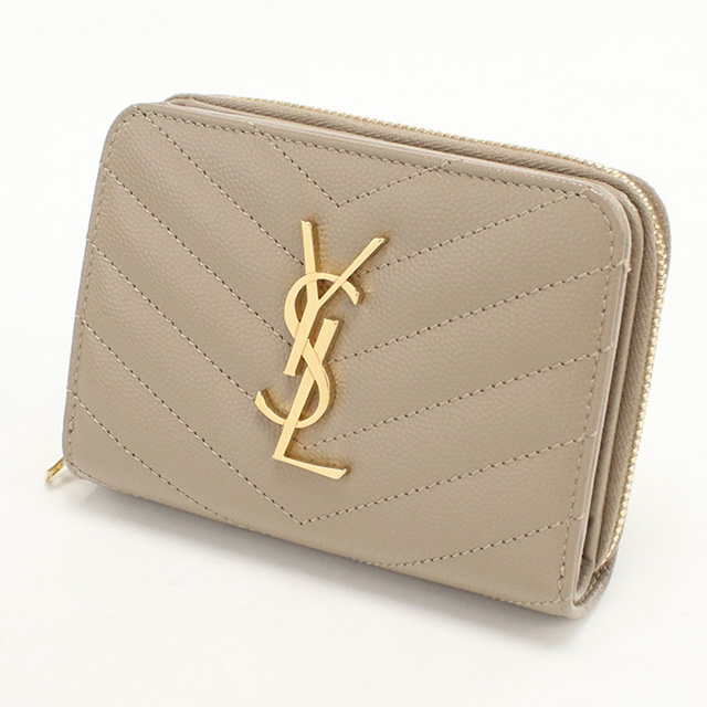 SAINT LAURENT 中古 サンローラン 二折財布 レディース ブランド