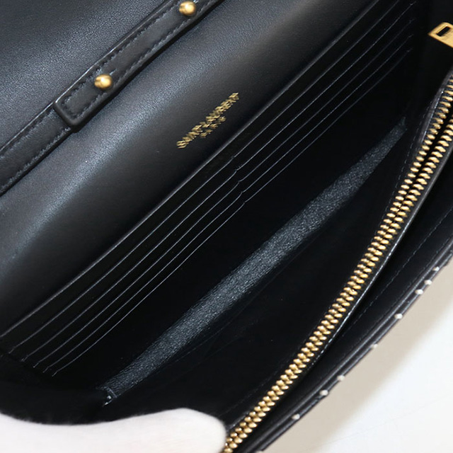 SAINT LAURENT 中古 サンローラン チェーンウォレット レディース