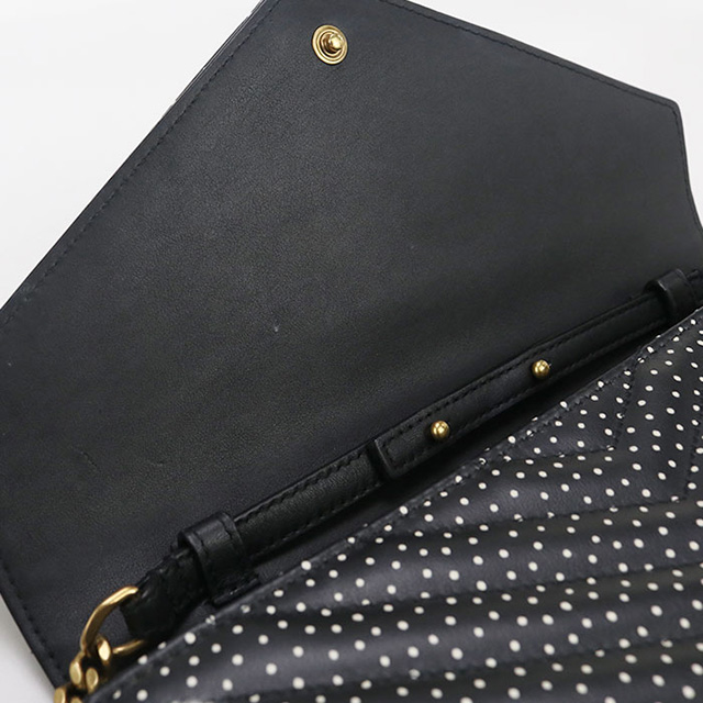 SAINT LAURENT 中古 サンローラン チェーンウォレット レディース