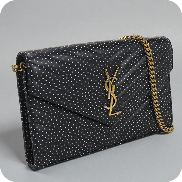 美品✨ SAINT LAUREN サンローラン カサンドラ チェーンウォレット SAINT LAURENT 中古 サンローラン チェーンウォレット レディース