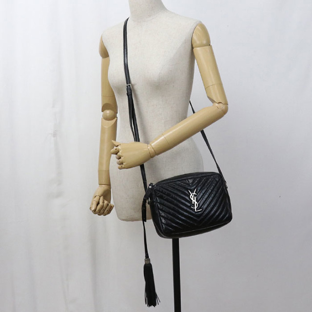 SAINT LAURENT 中古 サンローラン 斜め掛け ショルダーバッグ