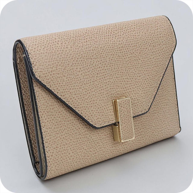 Valextra（ヴァレクストラ） 中古 三つ折り財布 三折財布 コンパクト