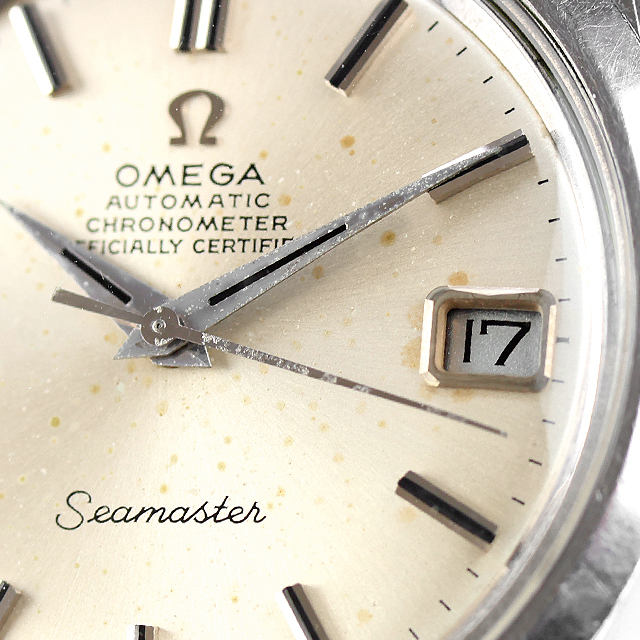 SEAMASTER 中古 OH・研磨済 オメガ OMEGA シーマスター クロノ