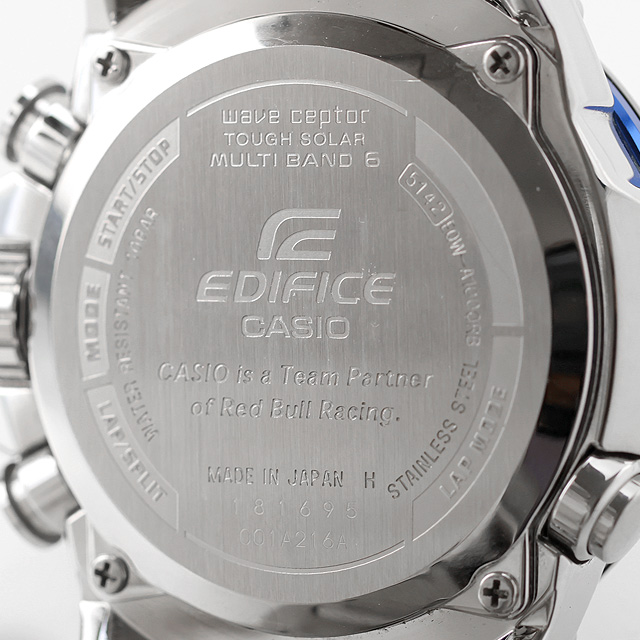 EDIFICE（CASIO） 中古 希少 カシオ CASIO エディフィス レッドブル