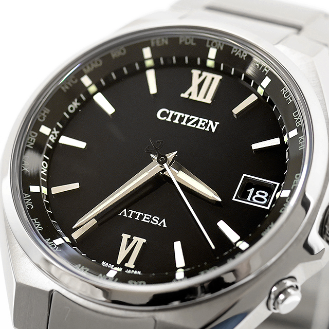 ATTESA（CITIZEN） 中古 シチズン CITIZEN アテッサ エコドライブ 電波