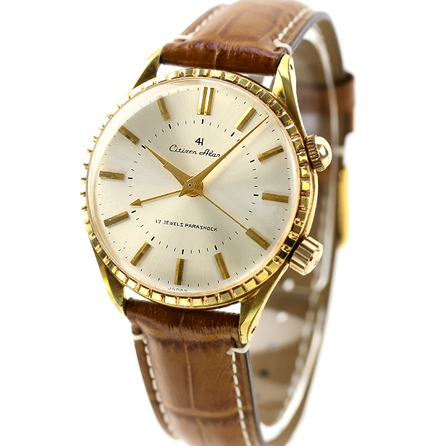 CITIZEN（シチズン） 中古 OH済 アラーム 4H アンティーク 手巻き
