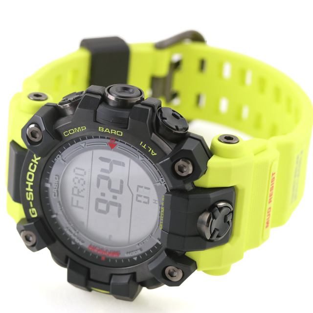 G-SHOCK 中古 超美品 カシオ CASIO Gショック マッドマン ソーラー電波