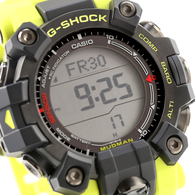 G-SHOCK 中古 超美品 カシオ CASIO Gショック マッドマン ソーラー電波