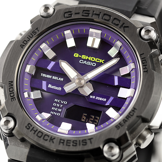 G-STEEL 中古 カシオ CASIO Gショック デジアナ ソーラー Bluetooth