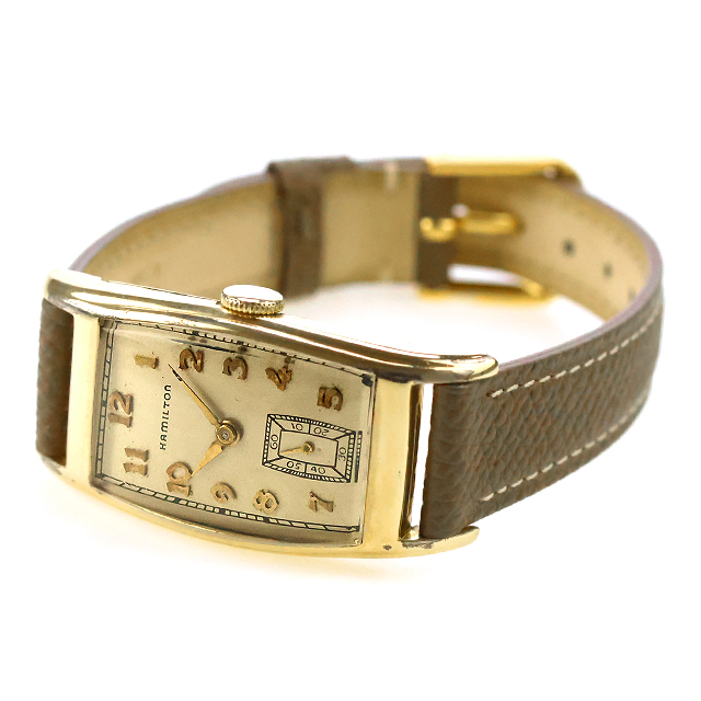 HAMILTON（ハミルトン） 中古 アンティーク 角金 カーライル 手巻き
