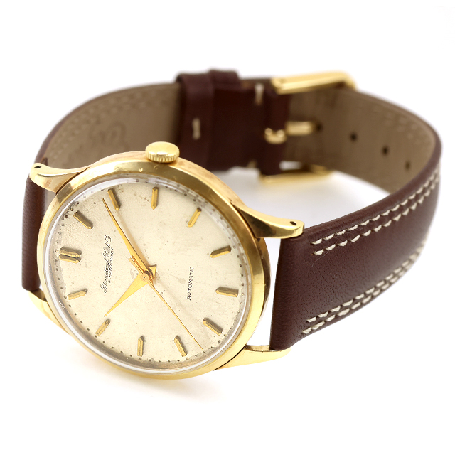 中古 IWC オールドインター ペラトン式自動巻き K18YG無垢 推定1960年