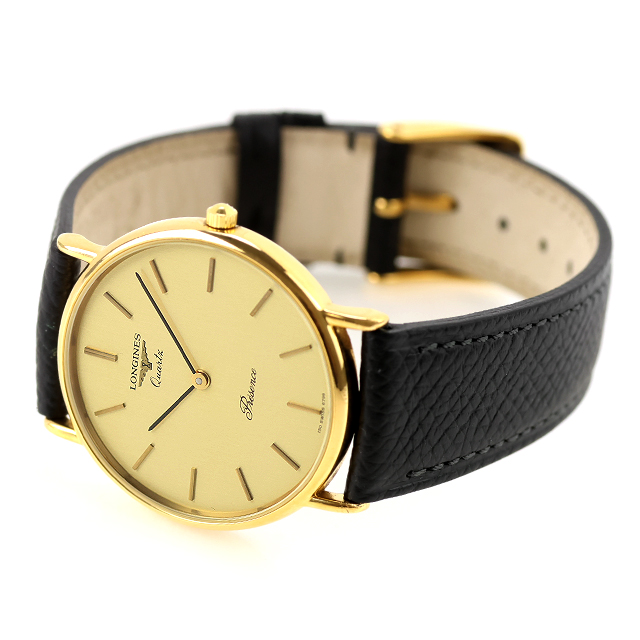 プレザンス 中古 ベルト未使用品 ロンジン LONGINES ラウンド バー
