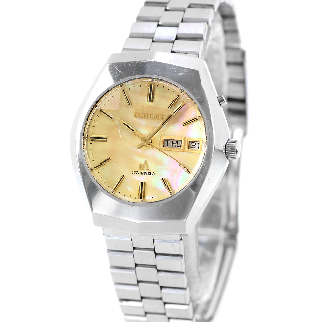 ORIENT（オリエント） 中古 OH済 クロノエース メキシカン シェル