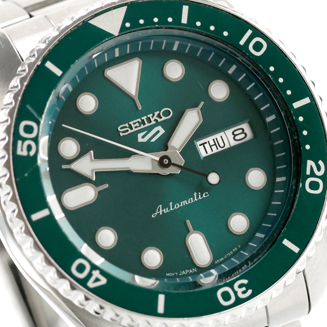 Seiko 5 Sports 中古 セイコー SEIKO セイコー5スポーツ 4R36 グリーン