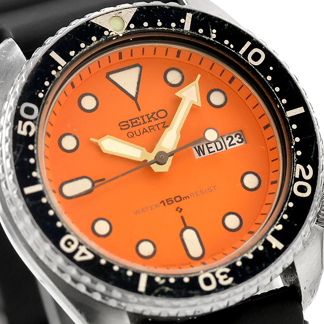 ★レトロ希少品3点★セイコーダイバー7548オレンジ2625アルバ腕時計 SEIKO（セイコー） 中古 ダイバーズウォッチ 150m オレンジ 7548