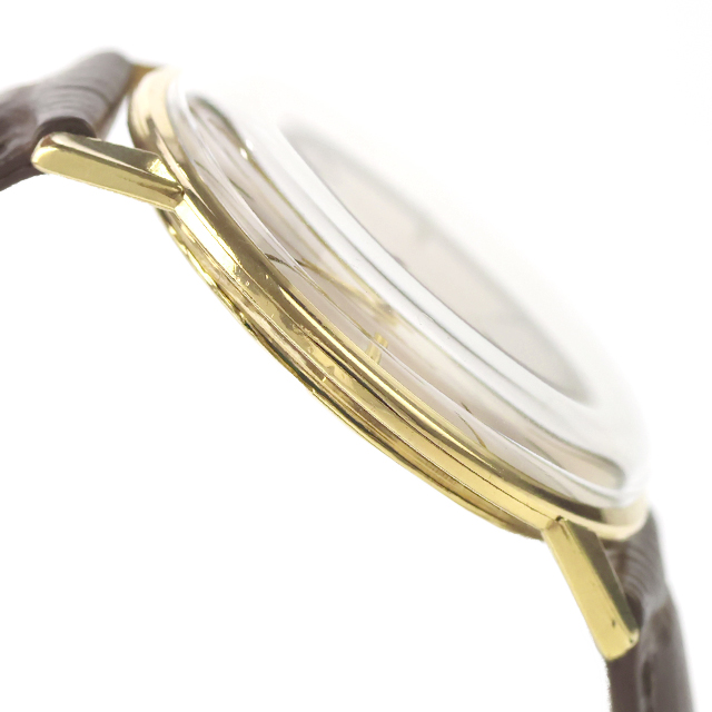 SEIKO（セイコー） 中古 OH済 ゴールドフェザー 25石 金張り 薄型中三