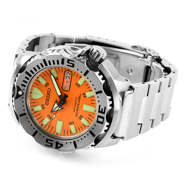 SEIKO セイコー　デイトナ　オレンジ SEIKO（セイコー） 中古 ダイバーズ 200m オレンジモンスター