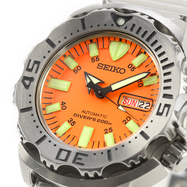 SEIKO（セイコー） 中古 ダイバーズ 200m オレンジモンスター
