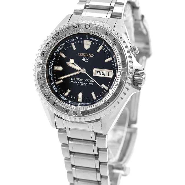 ランドマスター 中古 セイコー SEIKO 初代モデル SBBW005 AGS オート