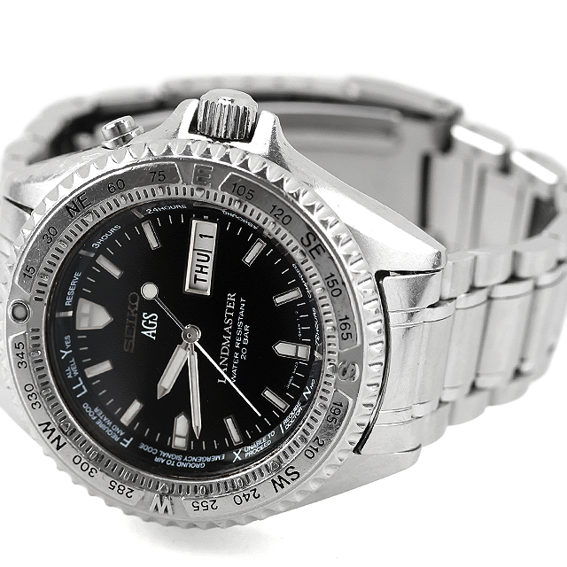 ランドマスター 中古 セイコー SEIKO 初代モデル SBBW005 AGS オート
