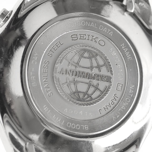 ランドマスター 中古 セイコー SEIKO 初代モデル SBBW005 AGS オート