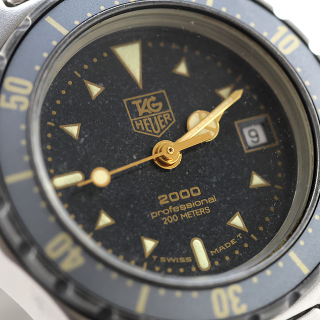 中古 OH済 タグ・ホイヤー TAG Heuer 2000シリーズ プロフェッショナル