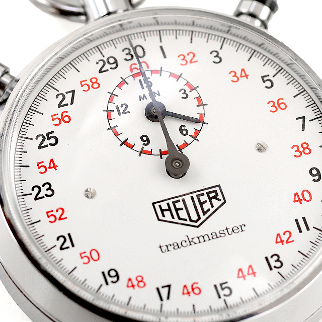 中古 タグ・ホイヤー TAG Heuer トラックマスター ストップウォッチ