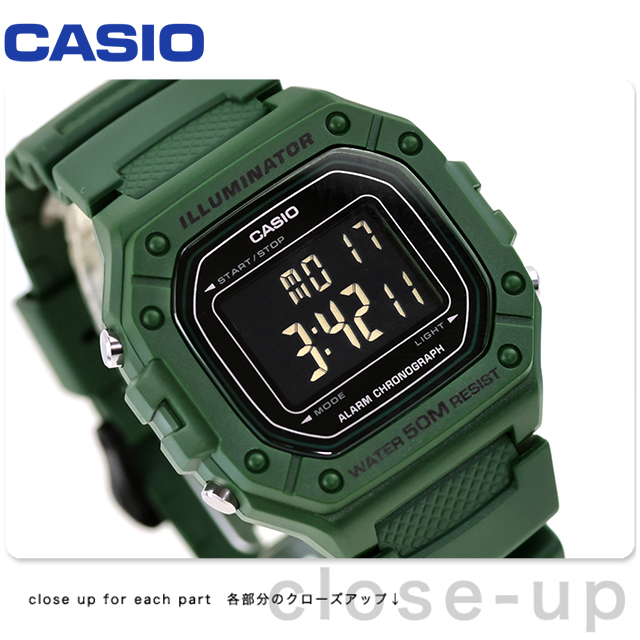CASIO(カシオ) チープカシオ クォーツ 電池式 W-218H-3BV CASIO(カシオ) チープカシオ クォーツ 電池式 W-218H-3BV