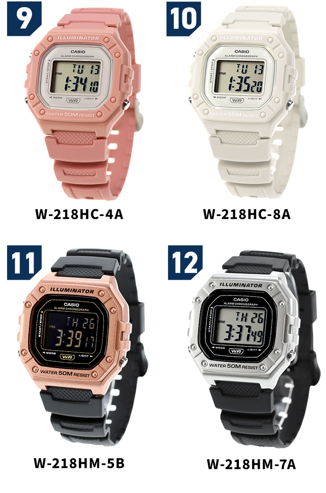 Yahoo!オークション - 【売切り】CASIO W-62 B210 83QS-27 B811