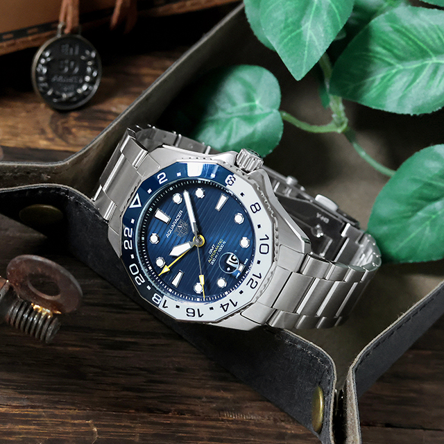 アクアレーサー タグ・ホイヤー プロフェッショナル300 GMT 43mm 自動