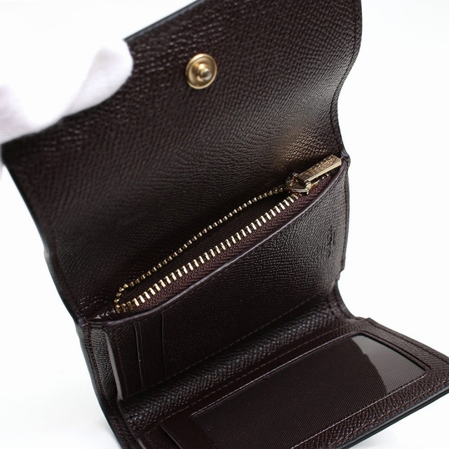 COACH（コーチ） 三つ折り財布 CF427-IMBLK レディース グラファイト